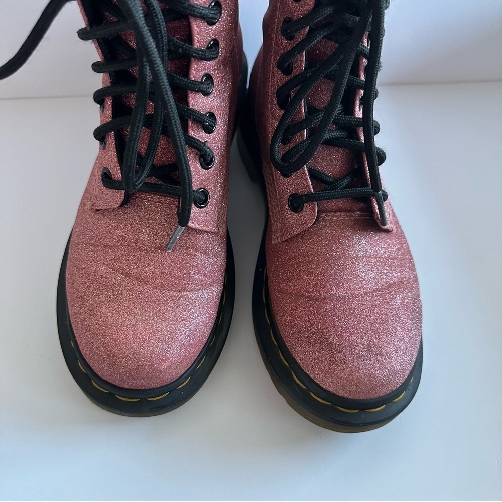 Dr. Martens 1460 Pascal Glitter womens Fashion Boot - Picture 8 of 9